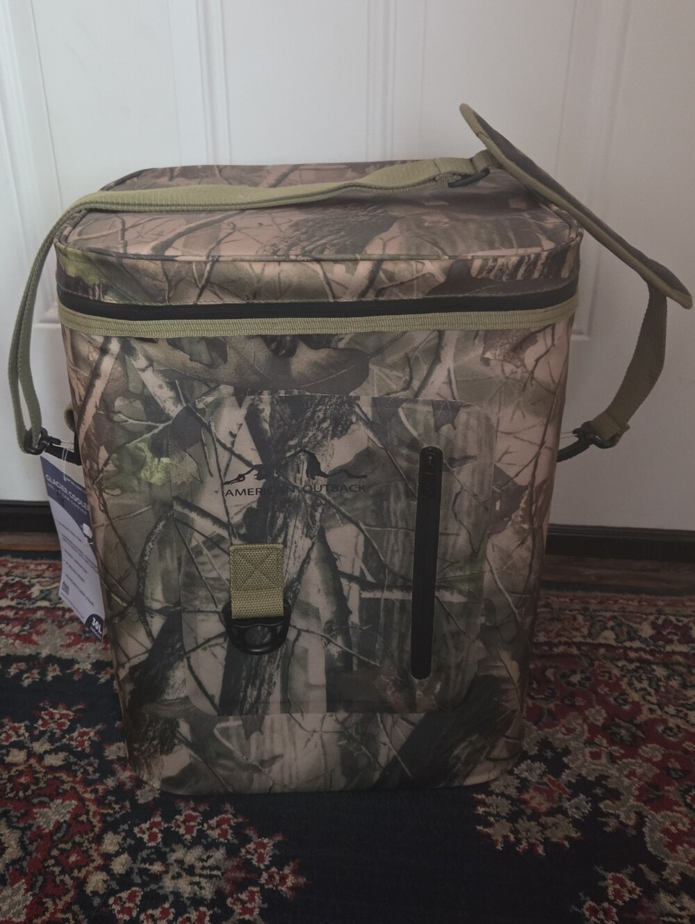 American Outback 48-Can (30L) Glacier Cooler Bag Camo NWT